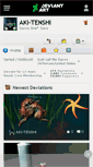 Mobile Screenshot of aki-tenshi.deviantart.com