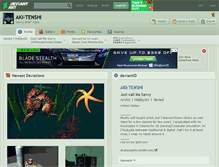 Tablet Screenshot of aki-tenshi.deviantart.com