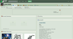 Desktop Screenshot of comicverse.deviantart.com