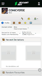 Mobile Screenshot of comicverse.deviantart.com