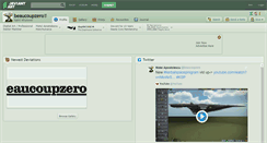 Desktop Screenshot of beaucoupzero.deviantart.com