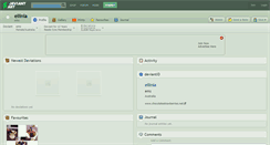 Desktop Screenshot of ellinia.deviantart.com