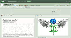 Desktop Screenshot of blueangelrose97.deviantart.com