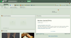Desktop Screenshot of lazylazy.deviantart.com
