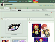 Tablet Screenshot of hinata-kenshin.deviantart.com