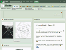 Tablet Screenshot of dskochhar.deviantart.com