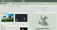 Desktop Screenshot of cipha666.deviantart.com