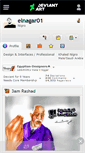 Mobile Screenshot of elnagar01.deviantart.com