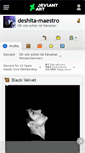Mobile Screenshot of deshita-maestro.deviantart.com