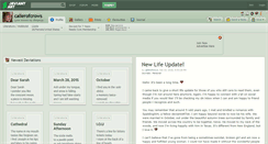 Desktop Screenshot of callerofcrows.deviantart.com