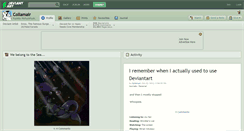 Desktop Screenshot of collamair.deviantart.com