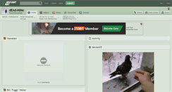 Desktop Screenshot of dead-mime.deviantart.com