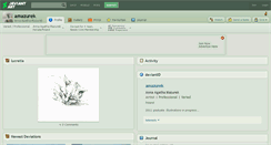 Desktop Screenshot of amazurek.deviantart.com