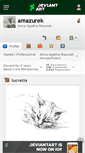 Mobile Screenshot of amazurek.deviantart.com