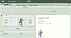 Desktop Screenshot of februaryleaf.deviantart.com