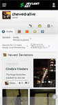 Mobile Screenshot of chewed-alive.deviantart.com