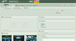 Desktop Screenshot of hippycz.deviantart.com