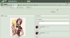 Desktop Screenshot of ivydoll.deviantart.com