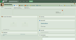Desktop Screenshot of giantessslave.deviantart.com