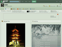 Tablet Screenshot of d4d1.deviantart.com