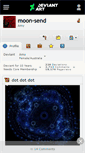 Mobile Screenshot of moon-send.deviantart.com