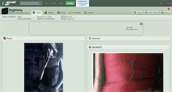 Desktop Screenshot of dogworks.deviantart.com