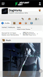 Mobile Screenshot of dogworks.deviantart.com
