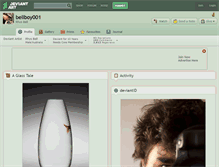 Tablet Screenshot of bellboy001.deviantart.com