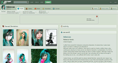 Desktop Screenshot of itsbeccax.deviantart.com