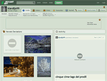 Tablet Screenshot of klavdijo99.deviantart.com