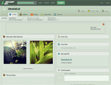 Tablet Screenshot of ideaslabuk.deviantart.com