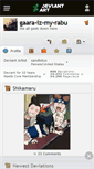 Mobile Screenshot of gaara-iz-my-rabu.deviantart.com