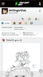 Mobile Screenshot of mrkingarthas.deviantart.com
