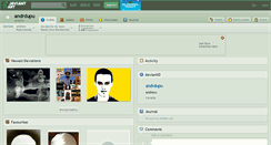 Desktop Screenshot of andrdupu.deviantart.com