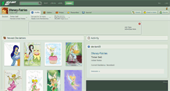 Desktop Screenshot of disney-fairies.deviantart.com