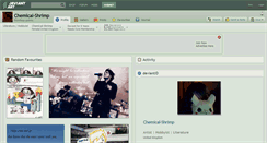 Desktop Screenshot of chemical-shrimp.deviantart.com