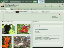 Tablet Screenshot of dorothyofdodgertown.deviantart.com