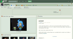 Desktop Screenshot of crazyants.deviantart.com