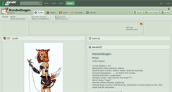 Desktop Screenshot of brandonboogers.deviantart.com