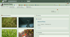 Desktop Screenshot of macaroni-pieces.deviantart.com