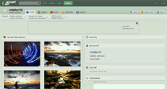 Desktop Screenshot of mtbiker93.deviantart.com