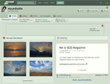 Tablet Screenshot of miyukidollfie.deviantart.com