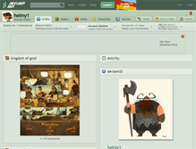 Tablet Screenshot of helmy1.deviantart.com