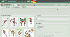 Desktop Screenshot of himura-kaoru.deviantart.com