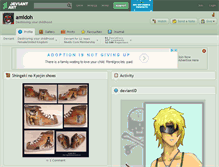 Tablet Screenshot of amidoh.deviantart.com