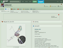 Tablet Screenshot of anime-ani.deviantart.com
