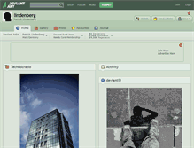 Tablet Screenshot of lindenberg.deviantart.com