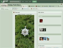 Tablet Screenshot of holiday-festivities.deviantart.com