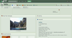 Desktop Screenshot of dakitty.deviantart.com