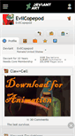 Mobile Screenshot of evilcopepod.deviantart.com